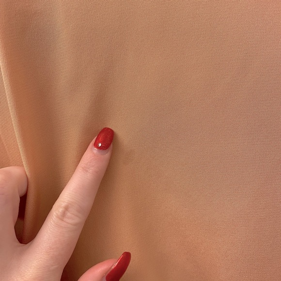 Blush Tibi Silk Cape dress - Picture 3 of 8